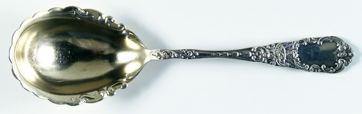 Cupid (Sterling, 1891) Preserve Spoon by Dominick & Haff-1
