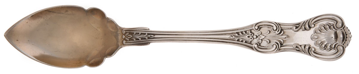 King (Sterling, 1880) Orange Spoon by Dominick & Haff-1