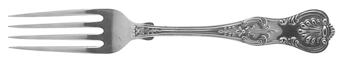 King (Sterling, 1880) Fork by Dominick & Haff-1