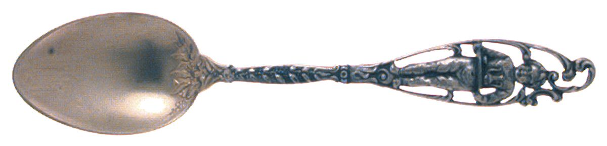 Labors of Cupid (Sterling, 1900, No Monograms) Demitasse Spoon by Dominick & Haff-1