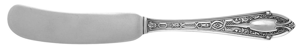 La France (Sterling, 1916) Flat Handle Butter Spreader by Dominick & Haff-1