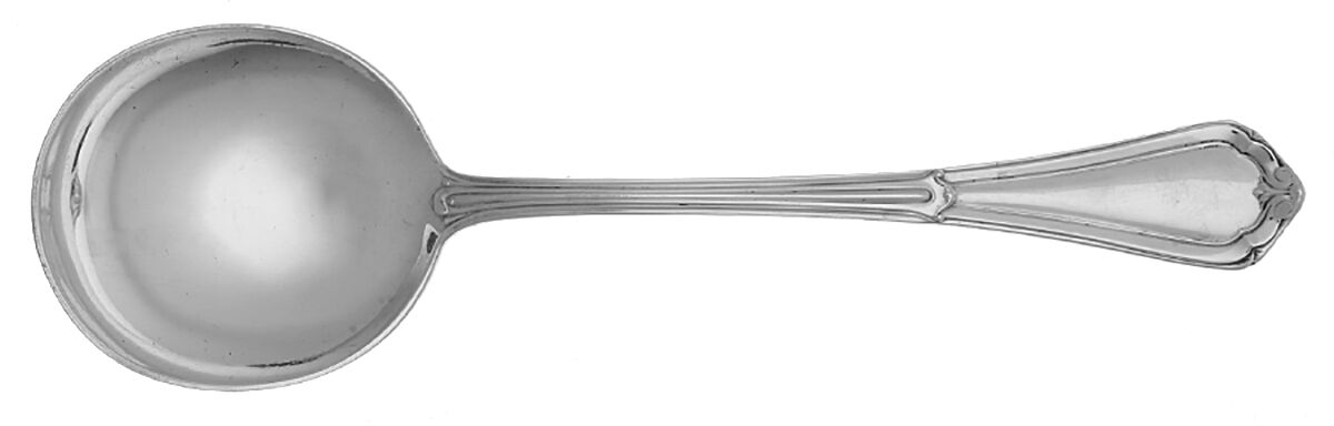 La Salle (Sterling, 1928) Round Bowl Soup Spoon (Gumbo) by Dominick & Haff-1