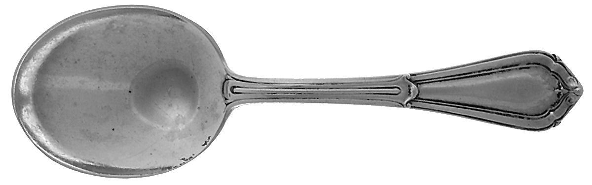 La Salle (Sterling, 1928) Straight Handle Baby Spoon by Dominick & Haff-1