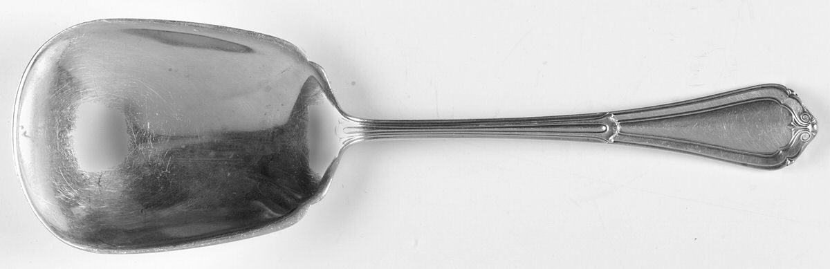 La Salle (Sterling, 1928) Solid Salad Serving Spoon by Dominick & Haff-1
