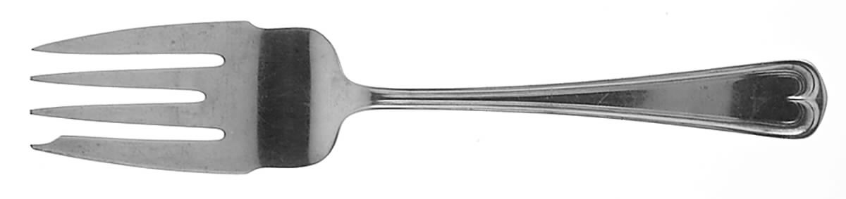 Lexington (Sterling, 1915) Small Solid Cold Meat Serving Fork by Dominick & Haff-1