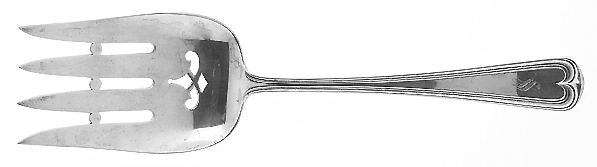 Lexington (Sterling, 1915) Solid Salad Serving Fork by Dominick & Haff-1