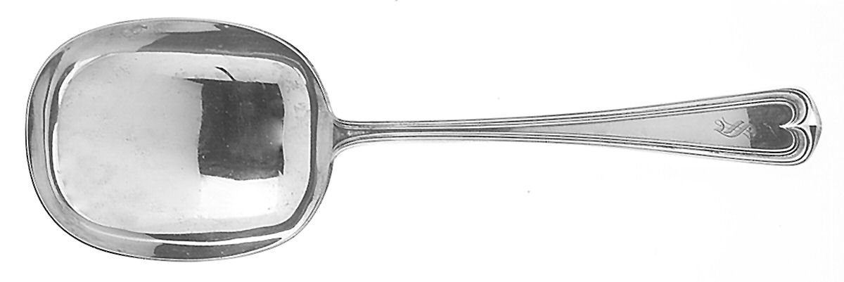 Lexington (Sterling, 1915) Solid Salad Serving Spoon by Dominick & Haff-1