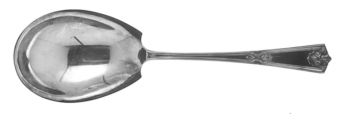 Louis XIV (Sterling, 1913) Small Solid Berry/Casserole Spoon by Dominick & Haff-1