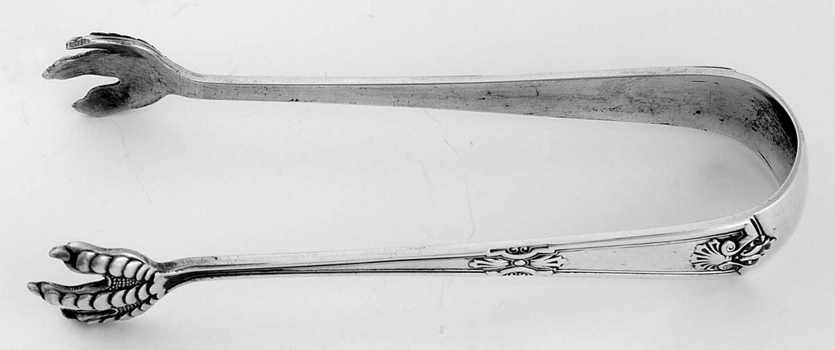 Louis XIV (Sterling, 1913) Small Sugar Tongs by Dominick & Haff-1