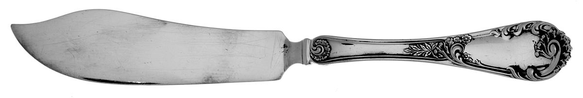 Louis XIV-Old Style (Sterling, 1888) Individual Solid Fish Knife by Dominick & Haff-1