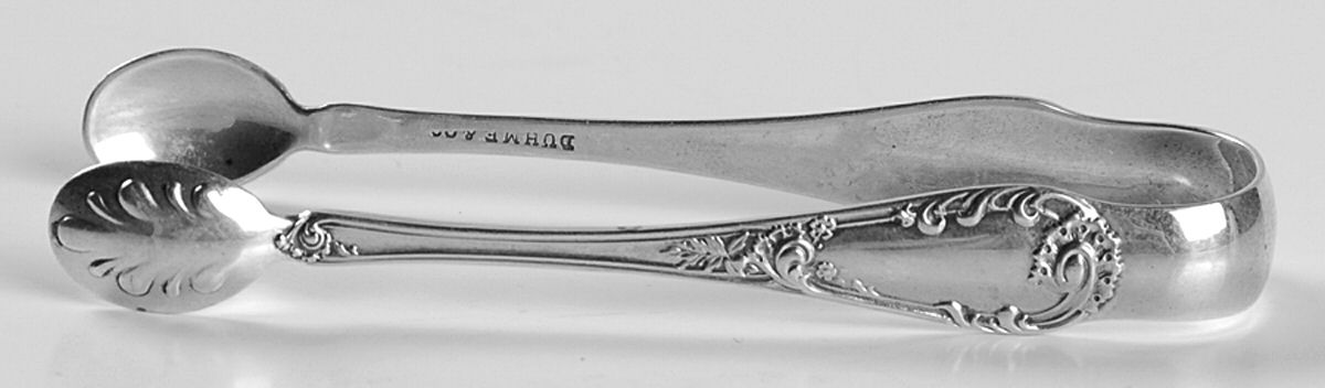 Louis XIV-Old Style (Sterling, 1888) Bon Bon Tongs by Dominick & Haff-1
