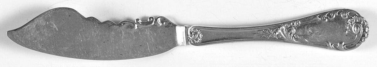 Louis XIV-Old Style (Sterling, 1888) Flat Handle Master Butter Knife by Dominick & Haff-1
