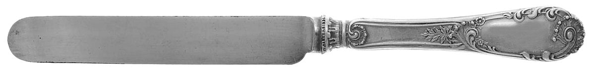 Louis XIV-Old Style (Sterling, 1888) Blunt Hollow Knife by Dominick & Haff-1