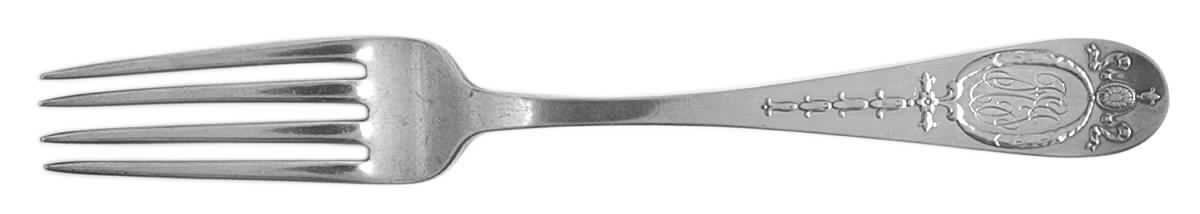 Louis XVI-Old Style (Sterling, 1916) Fork by Dominick & Haff-1