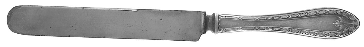 Marie Antoinette (Sterling, 1917) Blunt Hollow Knife with Bolster by Dominick & Haff-1