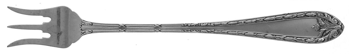 Marie Antoinette (Sterling, 1917) Cocktail/Seafood Fork by Dominick & Haff-1