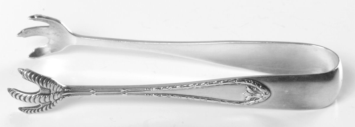 Marie Antoinette (Sterling, 1917) Large Sugar Tongs by Dominick & Haff-1