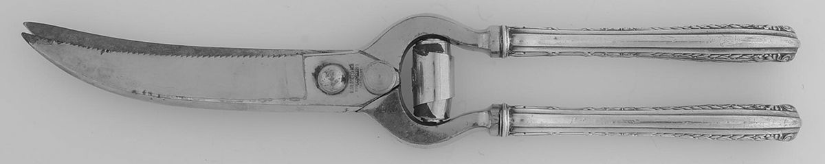Marie Antoinette (Sterling, 1917) Poultry Shears with Stainless Blades by Dominick & Haff-1