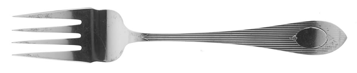 Madeleine (Sterling, 1920) Individual Solid Fish Fork by Dominick & Haff-1