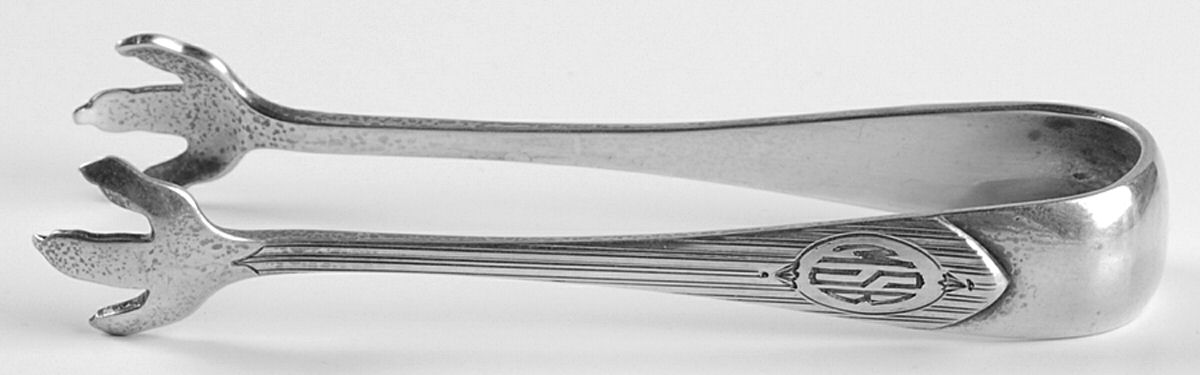 Madeleine (Sterling, 1920) Bon Bon Tongs by Dominick & Haff-1