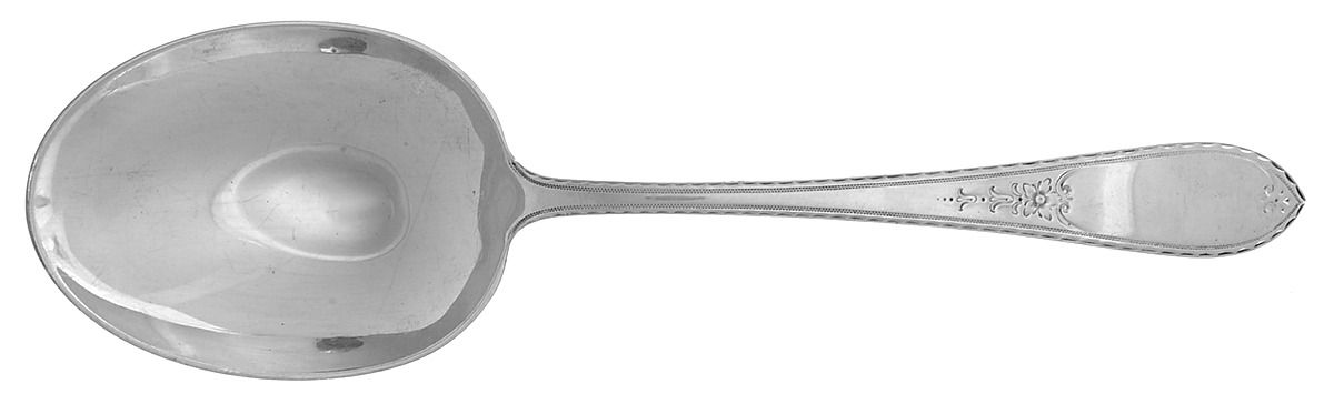 Martha Washington (Sterling, 1926) Small Solid Berry/Casserole Spoon by Dominick & Haff-1