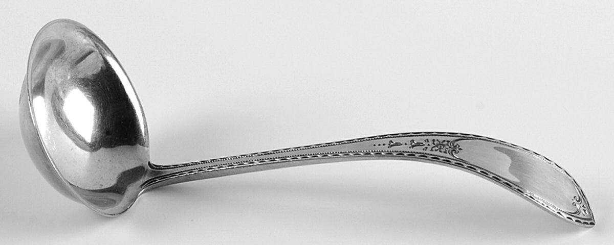Martha Washington (Sterling, 1926) Solid Piece Cream Ladle by Dominick & Haff-1