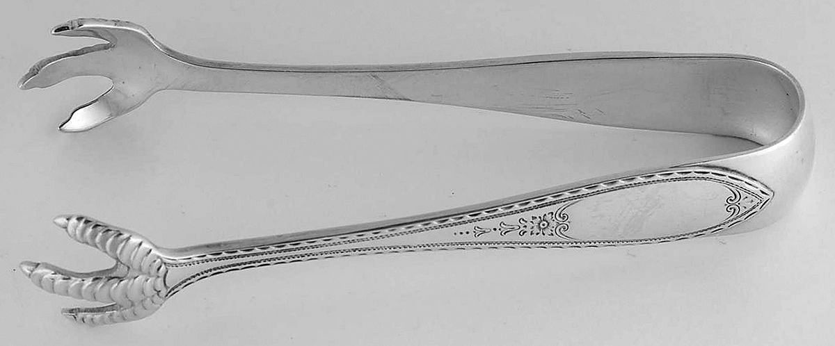 Martha Washington (Sterling, 1926) Small Sugar Tongs by Dominick & Haff-1