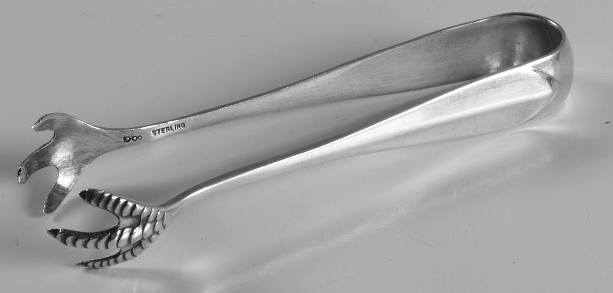 Mayflower (Sterling, 1911) Small Sugar Tongs by Dominick & Haff-1