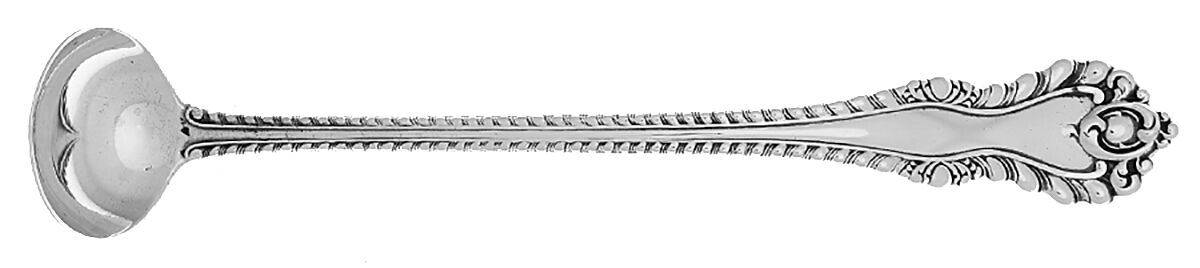 Mazarin (Sterling, 1892, No Monograms) Mustard Spoon by Dominick & Haff-1