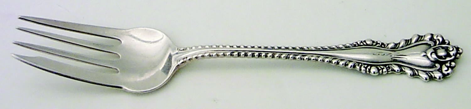 Mazarin (Sterling, 1892, No Monograms) Individual Salad Fork by Dominick & Haff-1