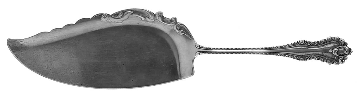 Mazarin (Sterling, 1892, No Monograms) Large Solid Ice Cream Server by Dominick & Haff-1