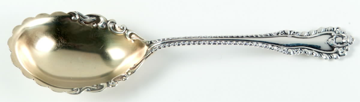 Mazarin (Sterling, 1892, No Monograms) Preserve Spoon by Dominick & Haff-1