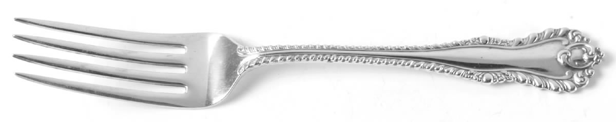 Mazarin (Sterling, 1892, No Monograms) Fork by Dominick & Haff-1