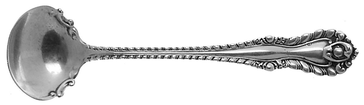 Mazarin (Sterling, 1892, No Monograms) Master Salt Spoon by Dominick & Haff-1