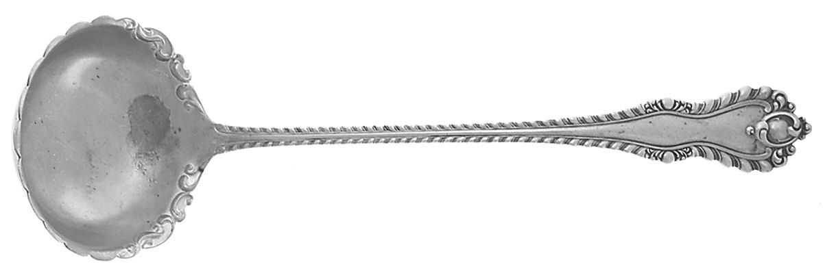 Mazarin (Sterling, 1892, No Monograms) Oyster Ladle Solid Piece by Dominick & Haff-1