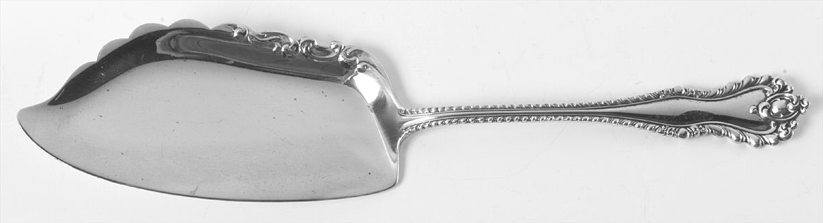 Mazarin (Sterling, 1892, No Monograms) Small Solid Fish Serving Knife by Dominick & Haff-1