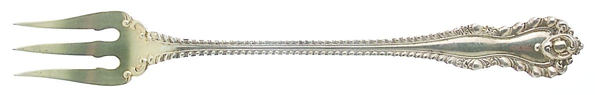 Mazarin (Sterling, 1892, No Monograms) Oyster Fork by Dominick & Haff-1