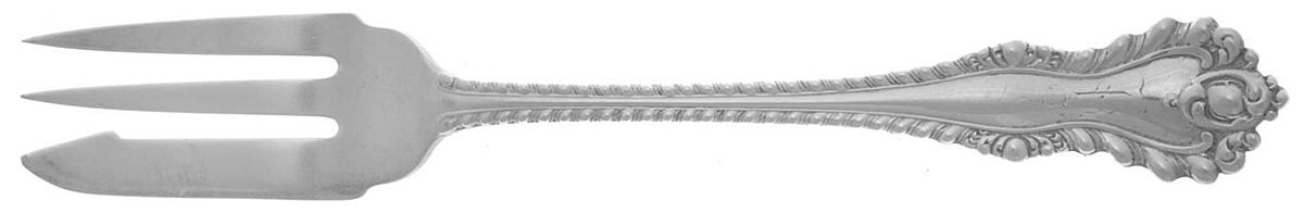 Mazarin (Sterling, 1892, No Monograms) Pastry Fork by Dominick & Haff-1