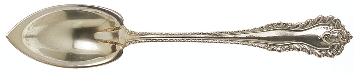 Mazarin (Sterling, 1892, No Monograms) Fruit/Orange Spoon by Dominick & Haff-1