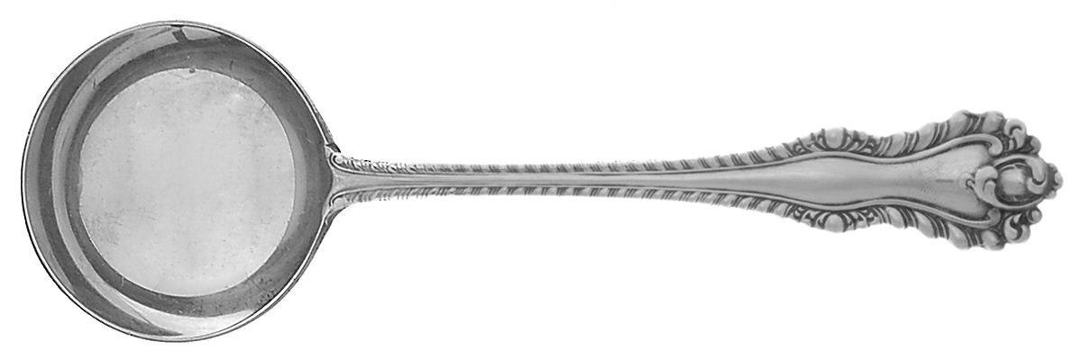 Mazarin (Sterling, 1892, No Monograms) Large Round Bowl Soup Spoon (Bouillon) by Dominick & Haff-1