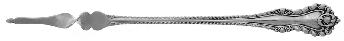 Mazarin (Sterling, 1892, No Monograms) One Tine Butter Pick by Dominick & Haff-1