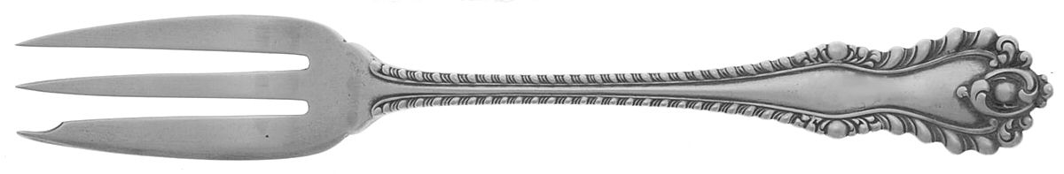 Mazarin (Sterling, 1892, No Monograms) Individual Pie Fork by Dominick & Haff-1