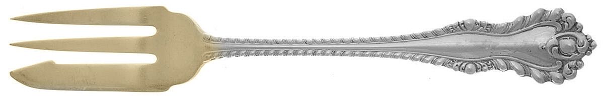 Mazarin (Sterling, 1892, No Monograms) Pastry Fork by Dominick & Haff-1