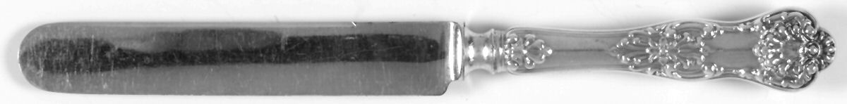New King (Sterling, 1898) Blunt Hollow Knife with Bolster by Dominick & Haff-1