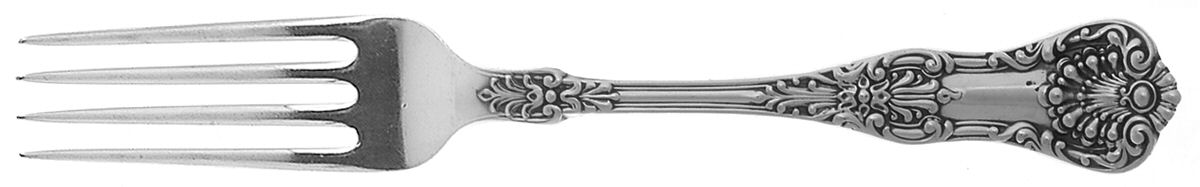New King (Sterling, 1898) Fork by Dominick & Haff-1