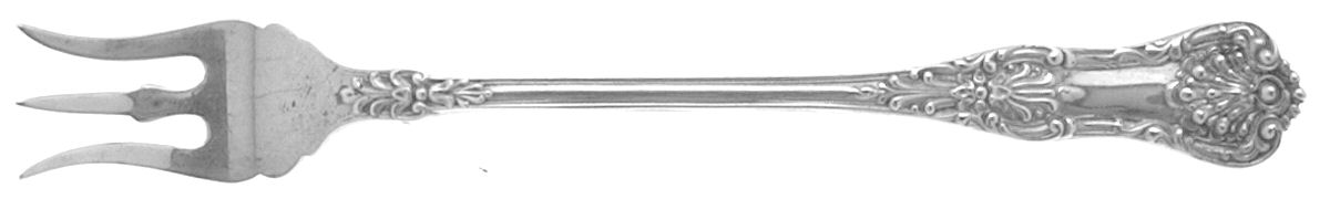 New King (Sterling, 1898) Oyster Fork by Dominick & Haff-1