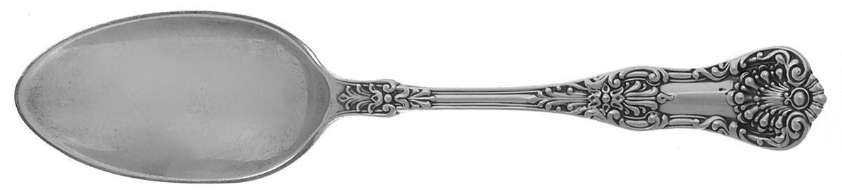 New King (Sterling, 1898) Place/Oval Soup Spoon by Dominick & Haff-1