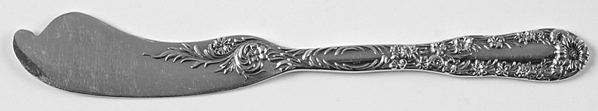 No. 10 (Sterling, 1896) Small Flat Handled Butter Spreader by Dominick & Haff-1