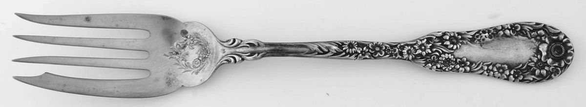 No. 10 (Sterling, 1896) Individual Solid Fish Fork by Dominick & Haff-1