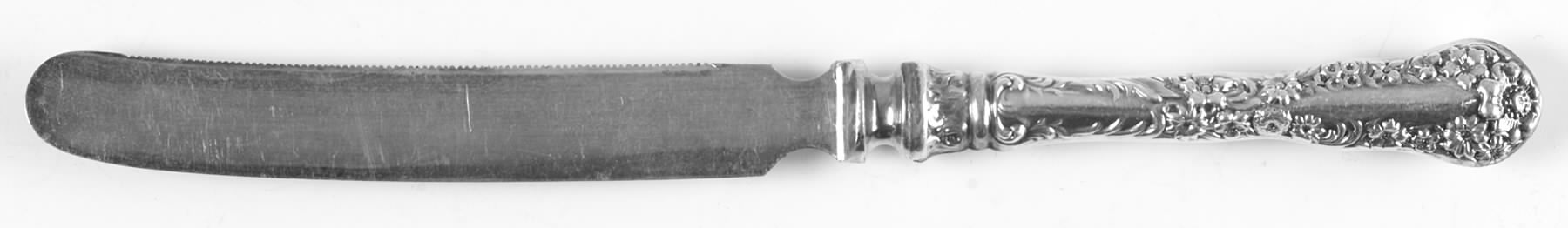 No. 10 (Sterling, 1896) Orange Knife with Silverplate Blade by Dominick & Haff-1